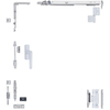 Window hardware tilt and turn