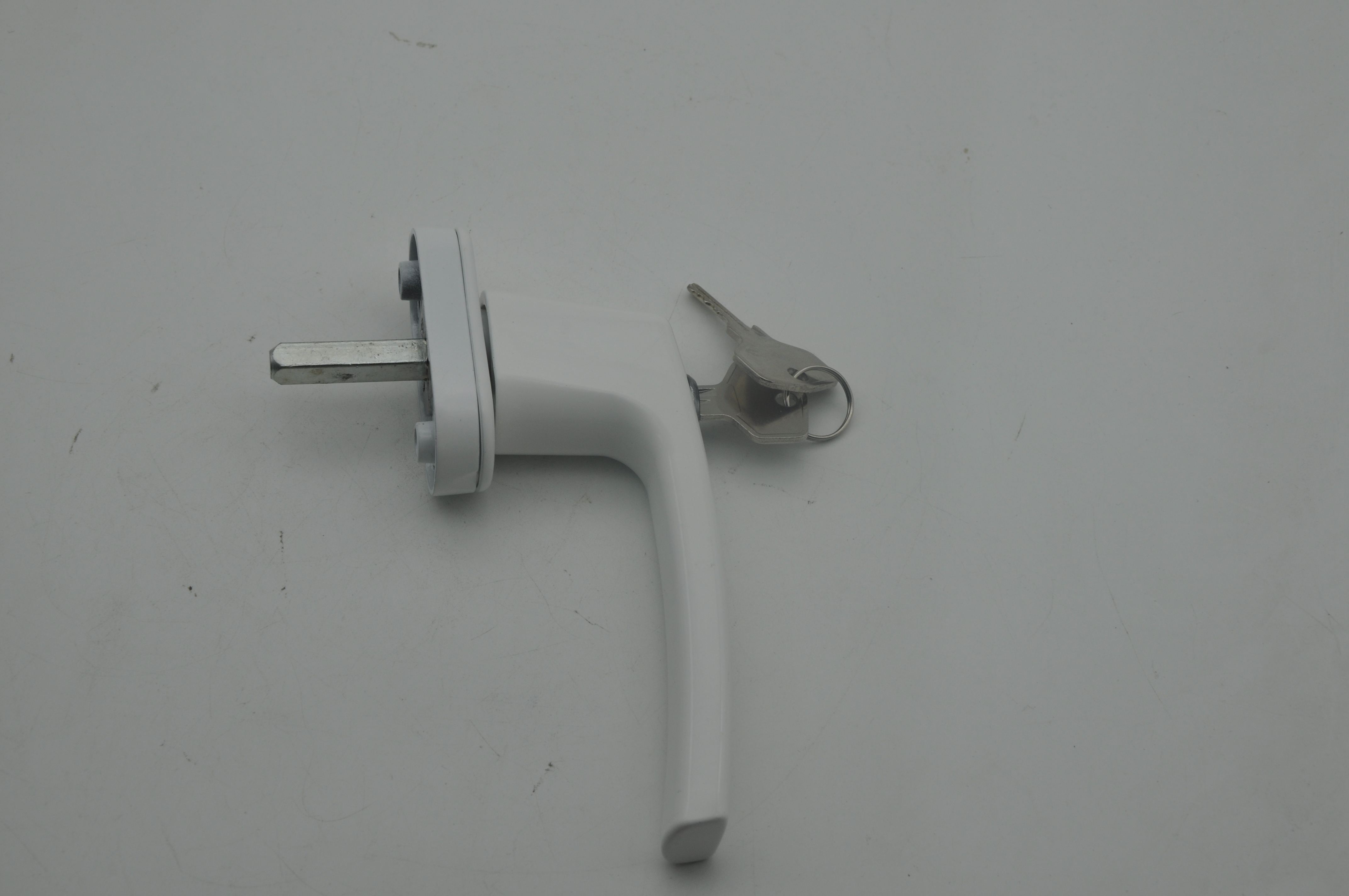 Casement Window Handle with Key UPVC Round Handle 63.02008