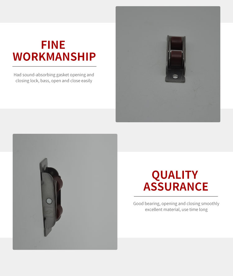 Pvc sliding window and roller single nylon wheel upvc window hardware