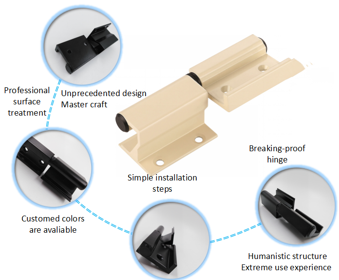 Aluminum Sliding Window And Door Usage Aluminum Hardware Accessories Security Door Pivot Hinges