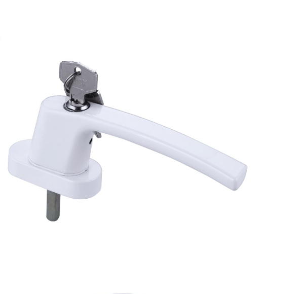 Casement Window Handle with Key UPVC Round Handle 63.02008