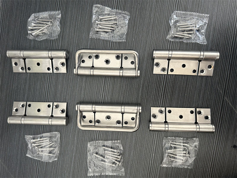 Factory folding door hardware system complete set folding door roller and stainless steel hinge