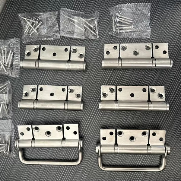 Factory folding door hardware system complete set folding door roller and stainless steel hinge