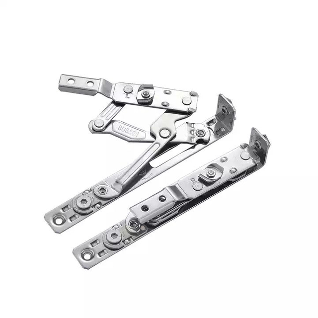 Office Window Adjustable Stainless Steel 180 Degree Opening Hidden Concealed Hinge Window Friction Stay Hinge