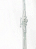 Zinc plating espagnolette lock self locking door lock