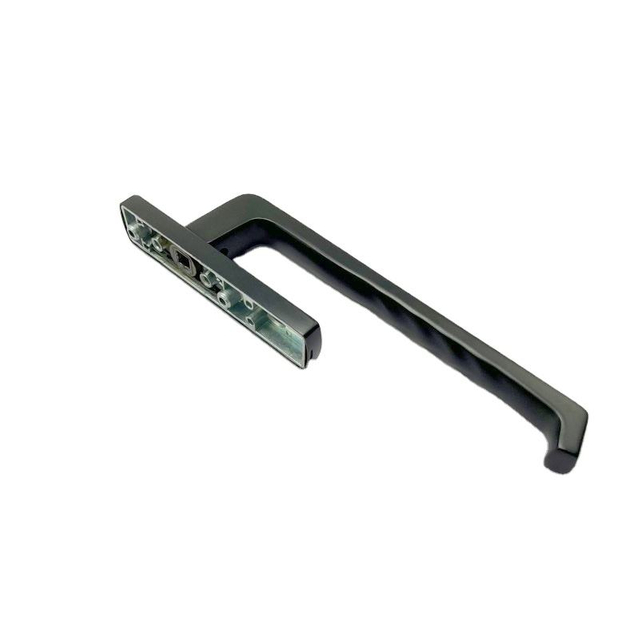 Luxury Home Big Door Handle Aluminum Lift and Sliding door Handle with black Handle