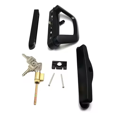 Factory Price Aluminium Accessories Door And Window slide handle lock