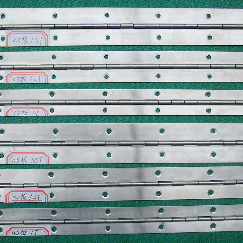 ss piano hinge warehouse door hinge/ aluminium piano hinge/piano hinges production line