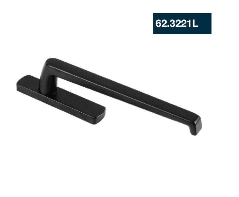 Luxury Home Big Door Handle Aluminum Lift and Sliding door Handle with black Handle