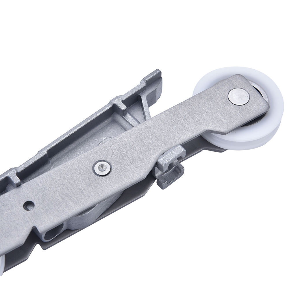 lift and slide door hardware system