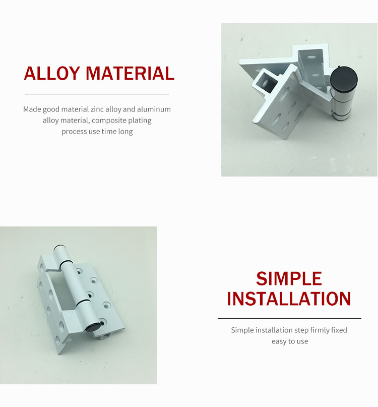 UPVC Door Window Aluminum Pivot Hinges