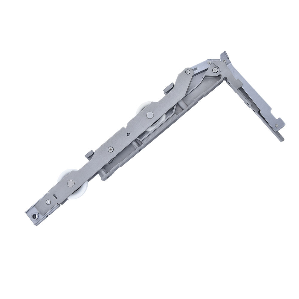 lift and slide door hardware system