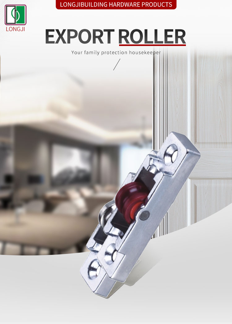 Single Flat Nylon Roller for Upvc Sliding Window