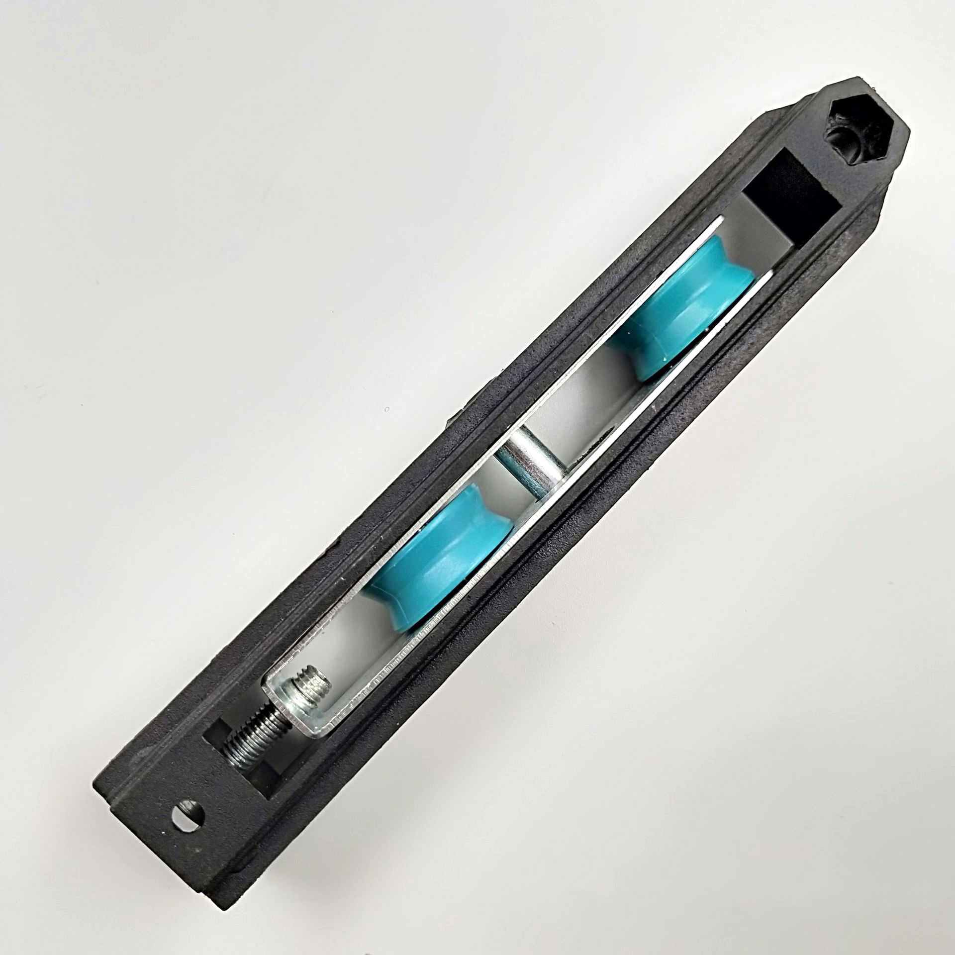 Double roller Aluminium sliding window roller with nylon wheel LJB042