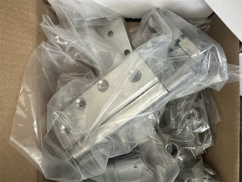 Factory folding door hardware system complete set folding door roller and stainless steel hinge